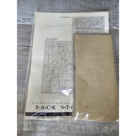 Vtg Back Street Designs Basic Bookmarks I Needlepoint Cross Stitch NOS Rare - Picture 4 of 5